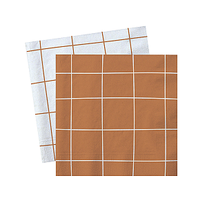 Guardanapo Happy Moments Caramelo 24,5x24,5 c/20 folhas