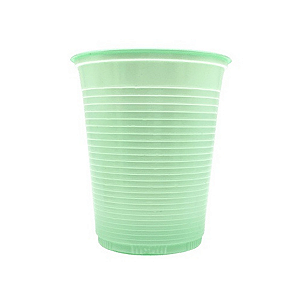 Copo Descartável BioDegradável 200ml Verde Candy 50Un