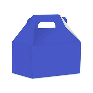 Caixa Maleta P Azul Escuro Lembrancinha Presente 8Un
