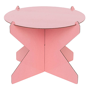 Boleira M - Rosa Flamingo  20cm diametro / 15cm altura