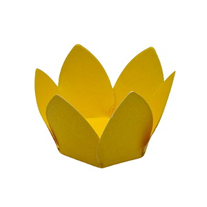 Forminha P/ Doces Smart Amarelo 40Un