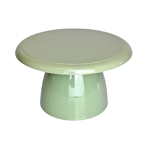 Boleira Cogumelo Pequena Verde Eucalipto 18x10,5cm 1Un