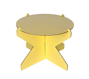 Boleira M - Amarelo Manteiga 20cm de diâmetro /15cm de altura