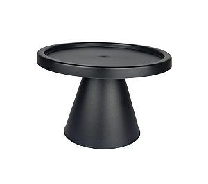 Boleira Cone Preta 21x13,5cm 1Un