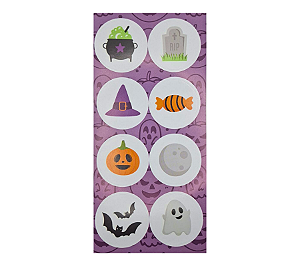 Adesivos Decorativos Halloween 24Un