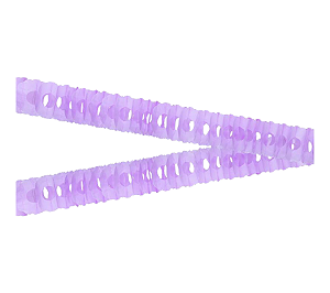 Guirlanda Mola de Papel Lilás