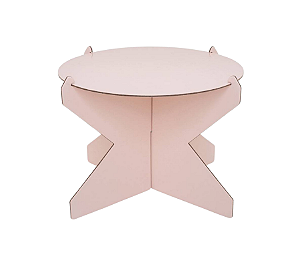 Boleira M - Rosa Blush diametro 20cm / altura 15cm