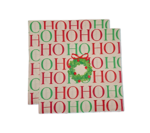 Guardanapo Papel HoHoHo Guirlanda Natal 32,5x32,5cm 20Un