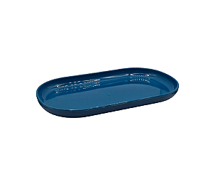 Bandeja Oval Azul Petrus 22x13cm 1Un