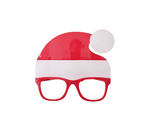Óculos Touca Papai Noel Divertido Natal 1Un
