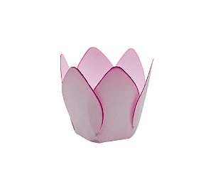 Forminha Para Doces Monaco Rosa Bebê 50Un