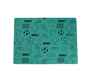 Jogo Americano de Papel Futebol 27x36cm - 5un