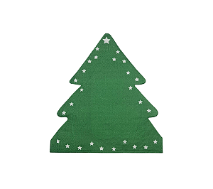Guardanapo Natalino de Papel Árvore de Natal 20Un