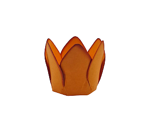 Forminha Para Doces Monaco Amarelo Ouro 50Un