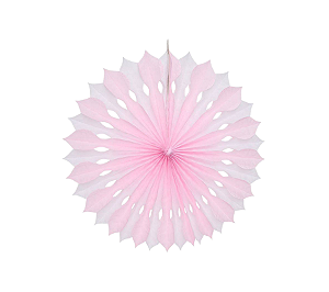 Enfeite Decorativo Leque de Papel Rosa Tutti Frutti 1Un