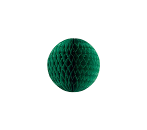 Globo Colmeia de papel tamanho P 11cm - Verde Folha 1Un
