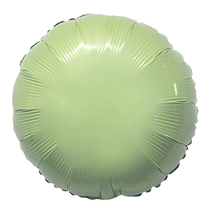 Balão Metalizado Redondo 9" 23cm - Verde Menta