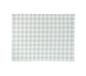 Jogo Americano Infantil (5 un) - Xadrez Verde Chá