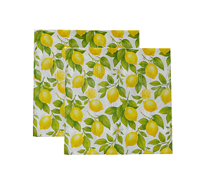 Guardanapo Papel Limões Sicilianos 33x33cm 20Un
