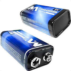 Bateria 9v GP Supercell Super Heavy Duty Preta