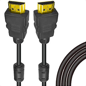 Cabo Hdmi 1.4 Ultra Hd 3 Metros para Tv e Monitor 30hz