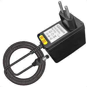 Fonte de Alimentação Bivolt 9v 2 Amper Automática Plástico