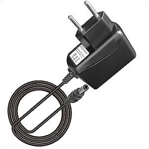 Fonte Bivolt de Alimentação 12v 1 Amper Plástico 1.45 Metros