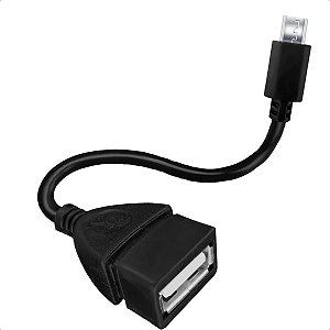 Cabo Adaptador Otg Usb V3 Adaptador Usb Fêmea Otg