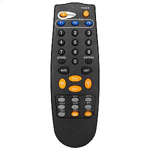Controle Remoto Compatível Para Receptor Elsys 2.0 2.5 2.7