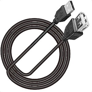 Cabo Extensor Usb Fêmea para Usb Macho Conectores 2.0 1,5m