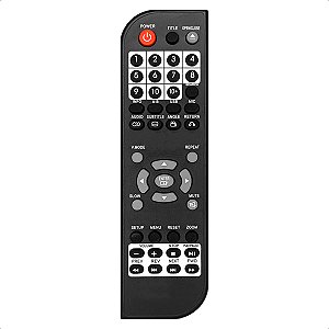 Controle Remoto Compatível com Dvd Mundial D-03 D-05 D-06
