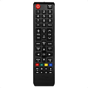 Controle Remoto Compatível com TV Samsung Lcd Led BN64-02022D-00 UN32EH5000GXZD