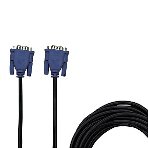 Cabo Vga Db15 Para Monitor Lcd Pc Tv Led Projetor 3 Metros