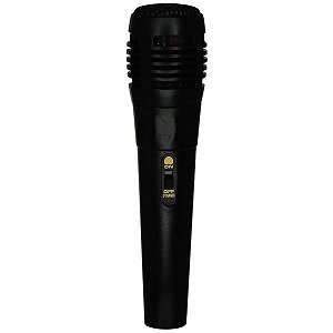 Microfone de Mão para Karaokê com Cabo Completo