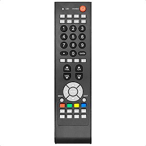 Controle Remoto Compatível com Tv H-buster Lcd HBTV-42D04FD
