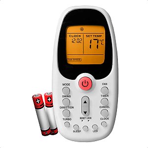 Controle Remoto Compatível com Ar Condicionado Komeco / Midea / Comfee / R06/bgce
