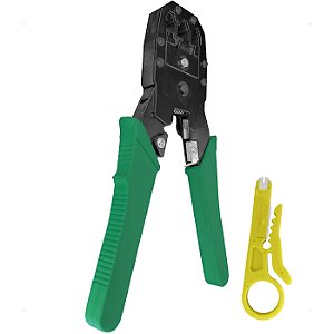 Alicate de Crimpar Decapador Rj11 Rj12 Rj45