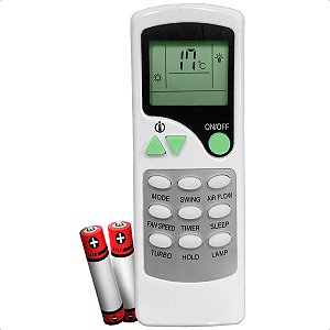 Controle Remoto Compatível com Ar Condicionado Elgin Silent Zh