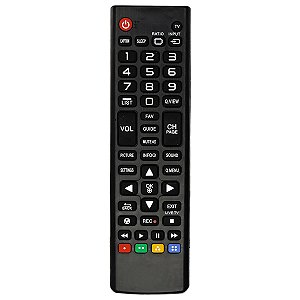 Controle Remoto Para Televisão LG Akb73975705 + Pilhas