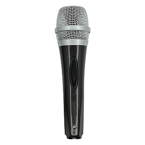 Microfone de Mão com Fio Dinâmico Profissional