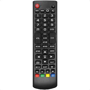 Controle Remoto Compatível com Tv Lcd Led Plasma Akb73715613