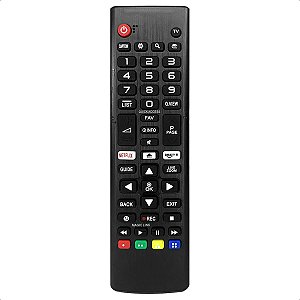 Controle Remoto Compatível com Tv LG Led Smart Akb75095315