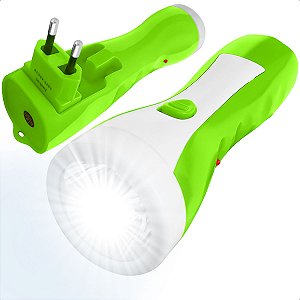 Lanterna Manual Recarregável 5-led Max-3368