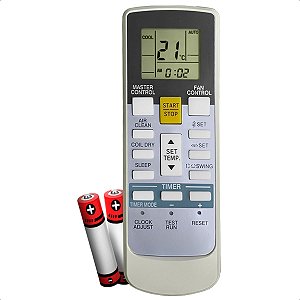 Controle Remoto Compatível com Ar Condicionado Split Inverter