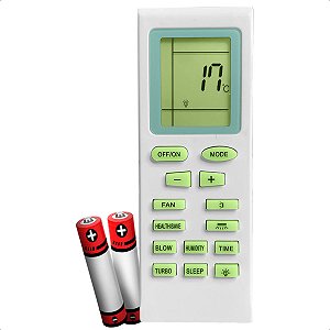 Controle Remoto Compatível com Ar Condicionado Split Gree