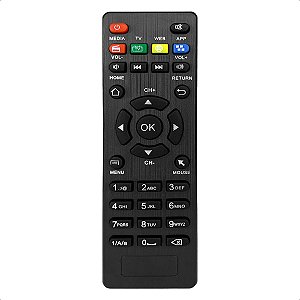 Controle Remoto Compatível para TV Box MXQ Pro 4K