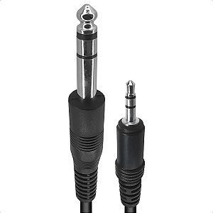 Cabo de Audio P2 Estéreo para P10 Estéreo 1,8 Metros