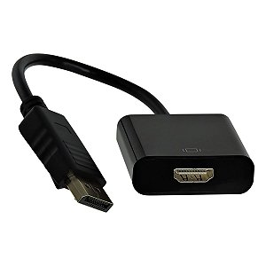 Cabo Adaptador Conversor Display Port Para Hdmi Fêmea