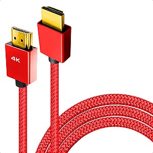 Cabo Hdmi 90° para Tv e monitores 2.0 4k Ultra Hd 2m