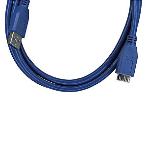 Cabo 3.0 Usb A Macho Para Micro Usb B Macho Para Hd 1,5 M